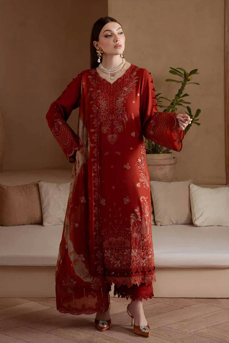 Nureh - Exclusive Embroidered Karandi Collection - NE-171 - Unstitched