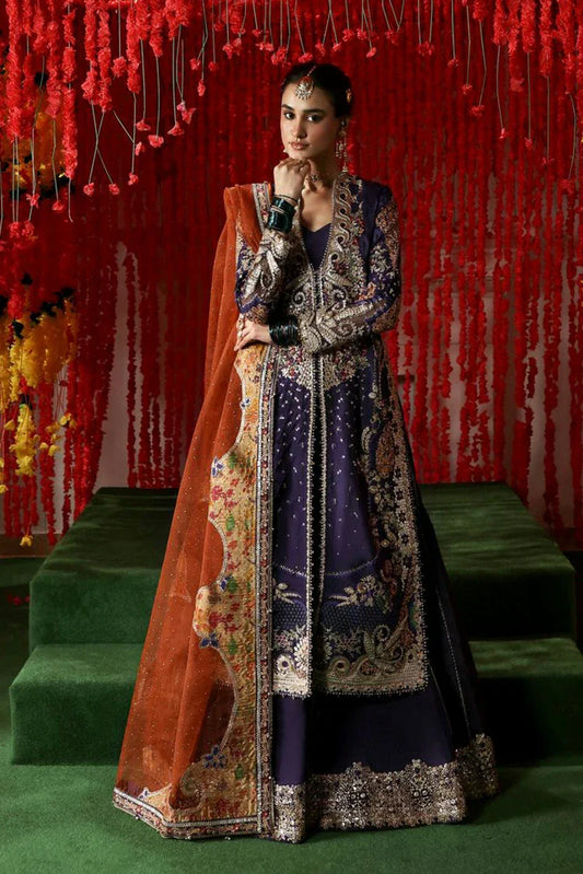 Afrozeh - Shenai Wedding Formals - 1066-Gulnaar - Unstitched