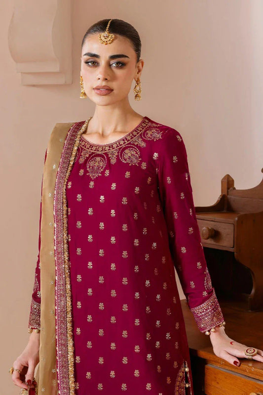 Jazmin - Chaandani Luxury Velvet Formals - CVF D-11 SHIREEN - Unstitched