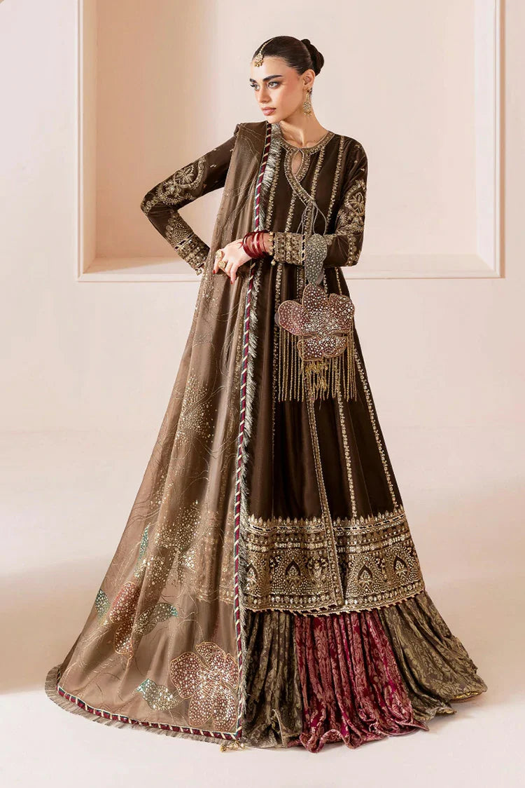 Jazmin - Chaandani Luxury Velvet Formals - CVF D-04 GULRUH - Unstitched