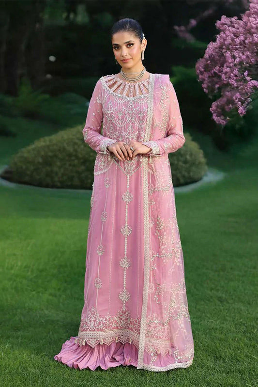 Roheenaz - Aangan Chiffon Collection - RUNCH250105 NAAZ - Unstitched