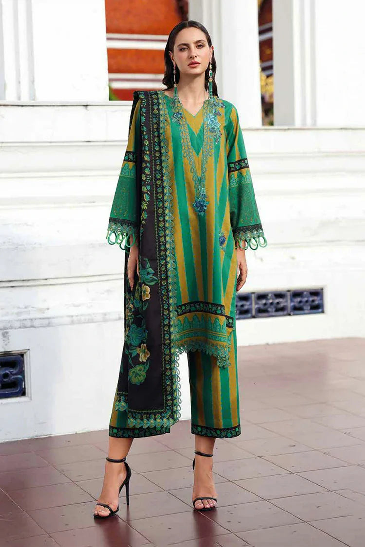 Charizma - Aniiq Embroidered Printed Linen Collection Vol 1 - ANW6-03 - Unstitched