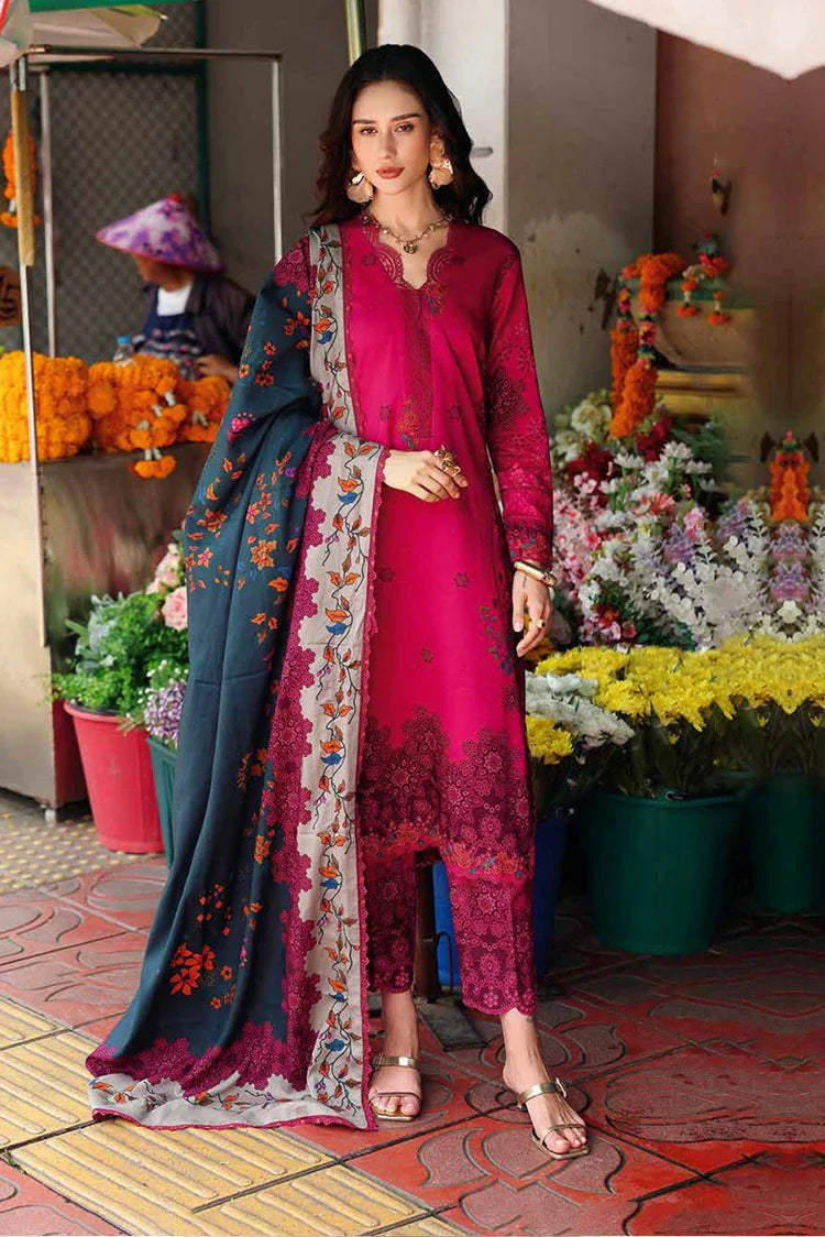 Charizma - Aniiq Embroidered Printed Linen Collection Vol 1 - ANW6-06 - Unstitched