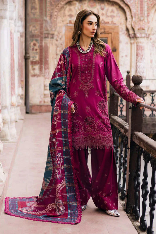 Nureh - Maya Embroidered Linen Collection Vol 1 - NW-100 - Unstitched