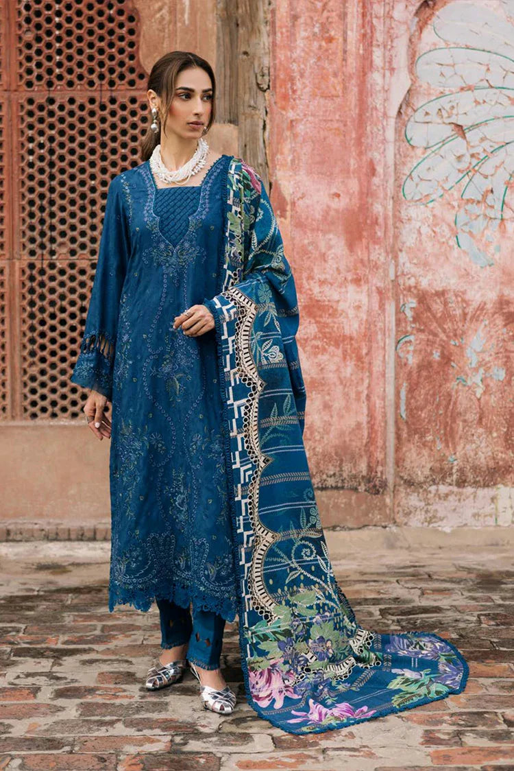 Nureh - Maya Embroidered Linen Collection Vol 1 - NW-102 - Unstitched