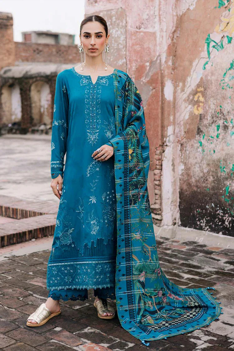 Nureh - Maya Embroidered Linen Collection Vol 1 - NW-106 - Unstitched