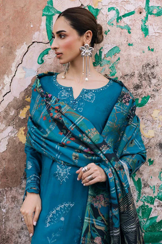 Nureh - Maya Embroidered Linen Collection Vol 1 - NW-106 - Unstitched