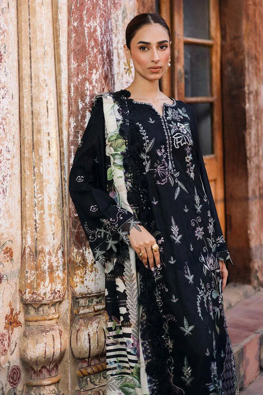 Nureh - Maya Embroidered Linen Collection Vol 1 - NW-107 - Unstitched