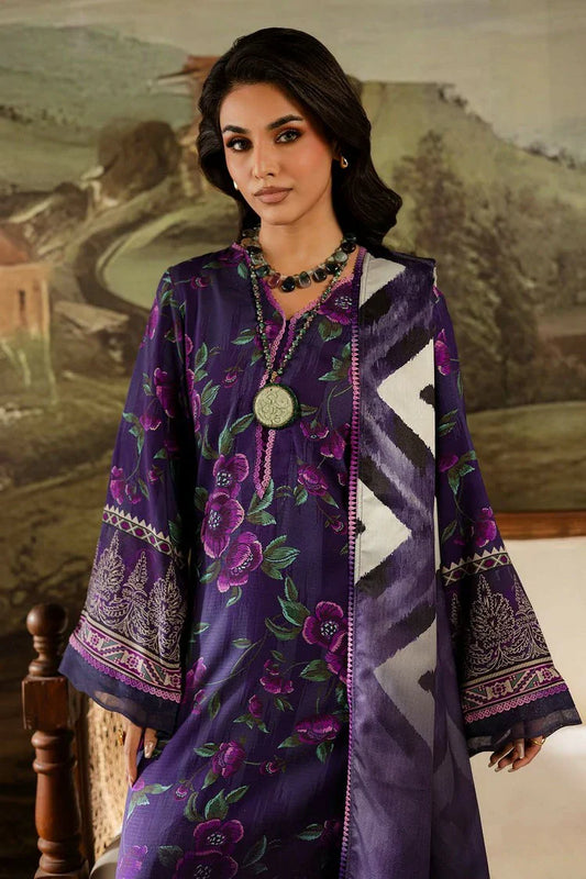 Nureh - Signature Prints Printed Doria Linen Collecton Vol 2 - SP-173 - Unstitched