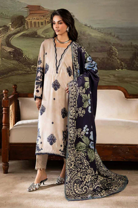 Nureh - Signature Prints Printed Doria Linen Collecton Vol 2 - SP-176 - Unstitched