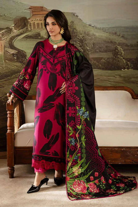 Nureh - Signature Prints Printed Doria Linen Collecton Vol 2 - SP-177 - Unstitched