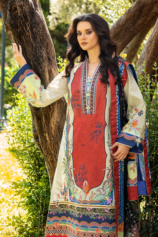 Mushq - Nirvana Printed Silk Collection - 05 Ethereal Gleam - Unstitched