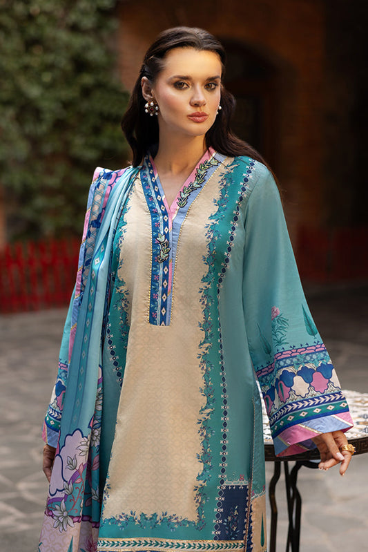 Mushq - Nirvana Printed Silk Collection - 07 Seraphic Dust - Unstitched