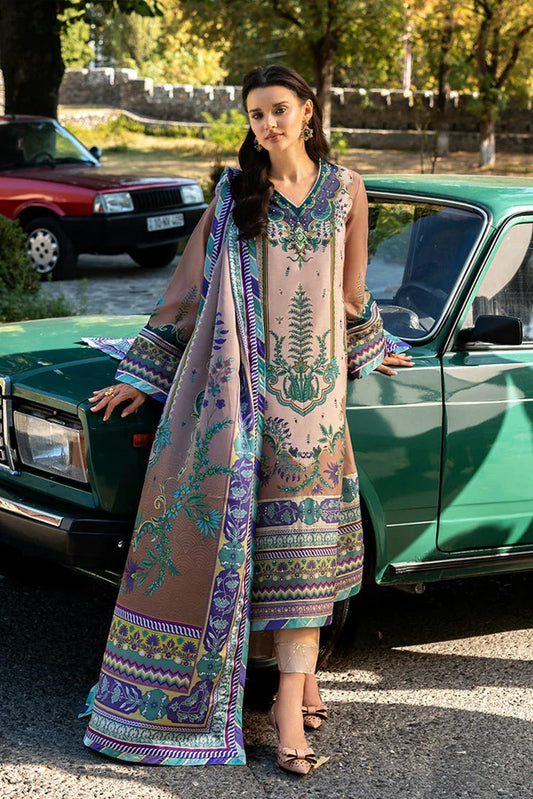 Mushq - Nirvana Printed Silk Collection - HUNPS 250108 Aurora Echo - Unstitched