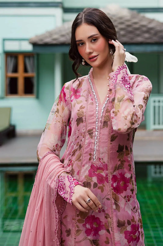 Nureh - Ballerina Embroidered Chiffon Collection Vol 3 - NU2-182 - Unstitched