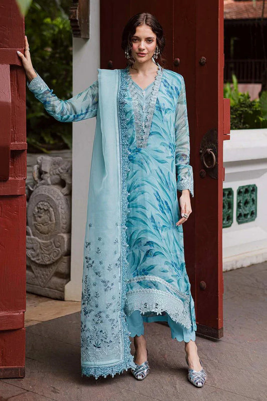 Nureh - Ballerina Embroidered Chiffon Collection Vol 3 - NU2-183 - Unstitched