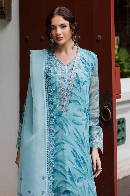 Nureh - Ballerina Embroidered Chiffon Collection Vol 3 - NU2-183 - Unstitched