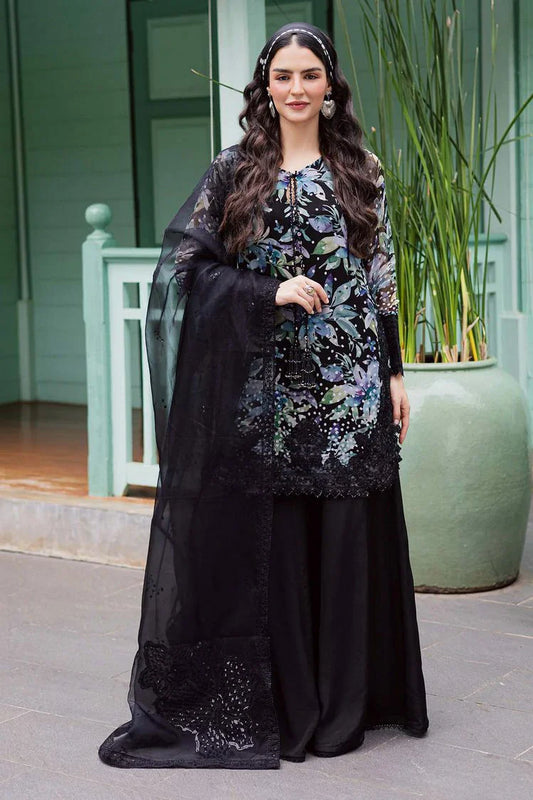 Nureh - Ballerina Embroidered Chiffon Collection Vol 3 - NU2-187 - Unstitched