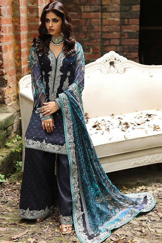 Charizma - Vasal Luxury Chiffon Collection Limited Edition Vol 5 - VSL25-32 - Unstitched