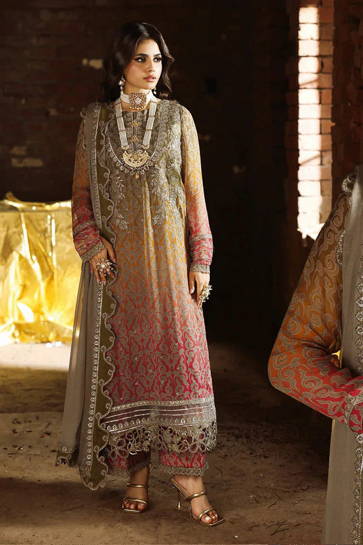 Charizma - Vasal Luxury Chiffon Collection Limited Edition Vol 5 - VSL25-37 - Unstitched
