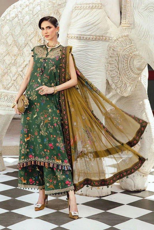 Maria B - Rani Mahal M Prints Fall Collection - MPT-27-07B - Unstitched