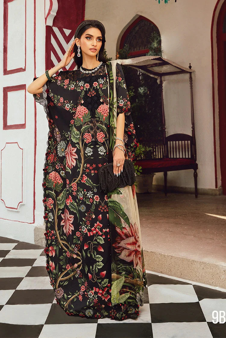 Maria B - Rani Mahal M Prints Fall Collection - MPT-27-09B - Unstitched