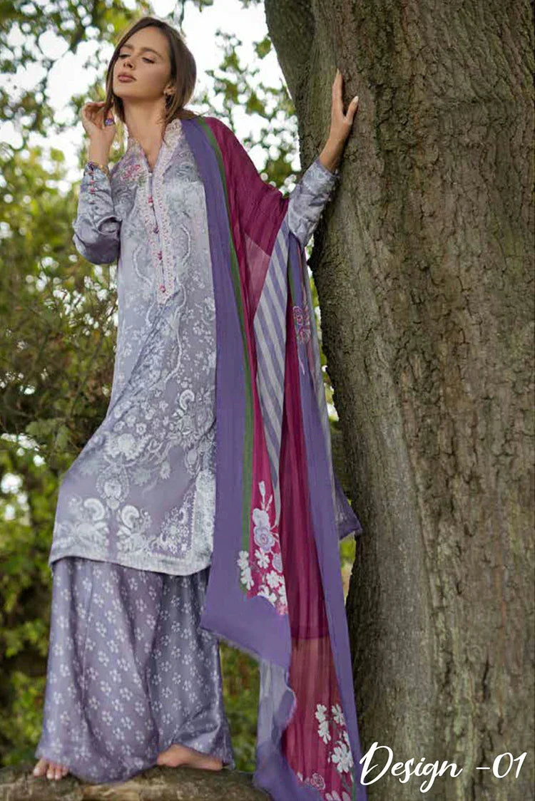 Sobia Nazir - SN Silk Collection - D-01 - Unstitched