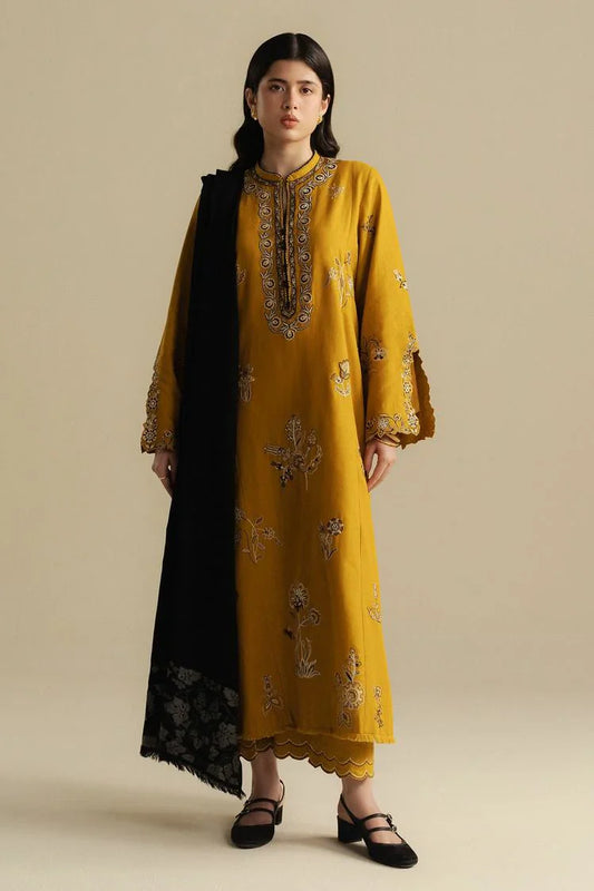 Zara Shahjahan - Coco Winter Collection - DAWN-5A - Unstitched