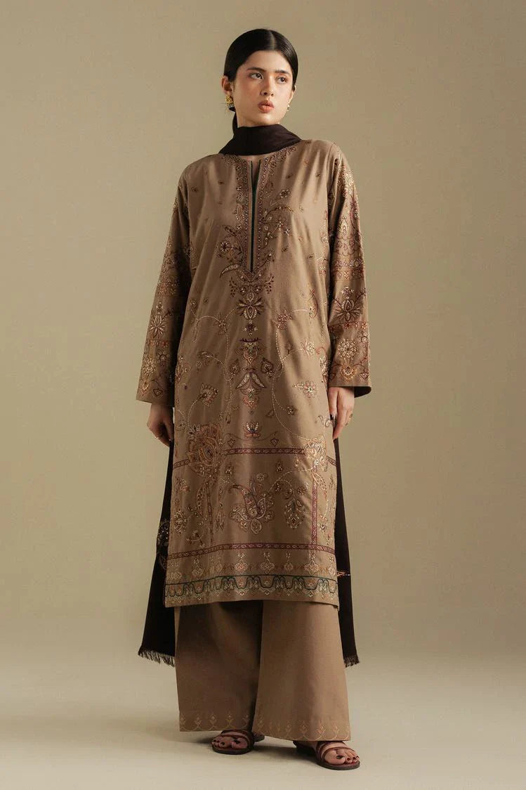Zara Shahjahan - Coco Winter Collection - BLOOM-6B - Unstitched