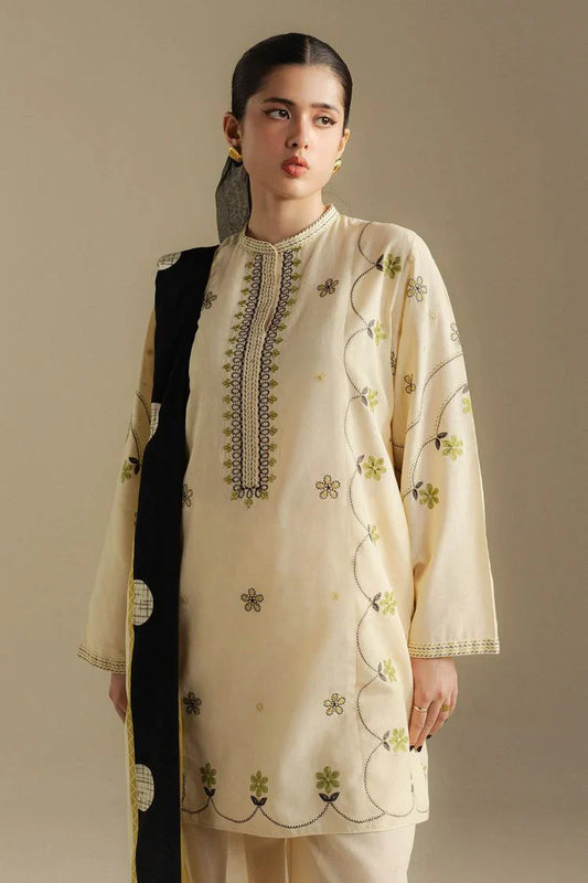Zara Shahjahan - Coco Winter Collection - FAWN-8B - Unstitched