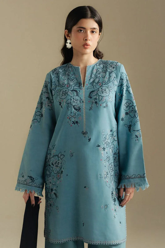 Zara Shahjahan - Coco Winter Collection - LAUREL-9B - Unstitched