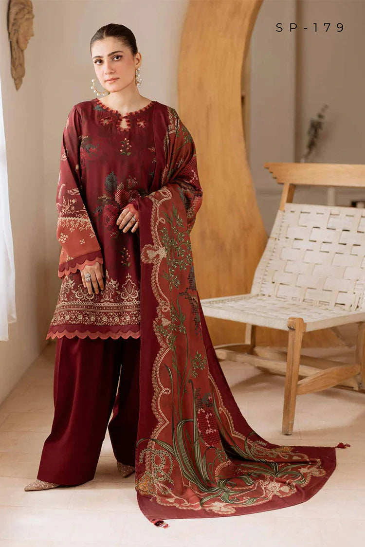 Nureh - Signature Prints Printed Marina Collecton Vol 3 - SP-179 - Unstitched
