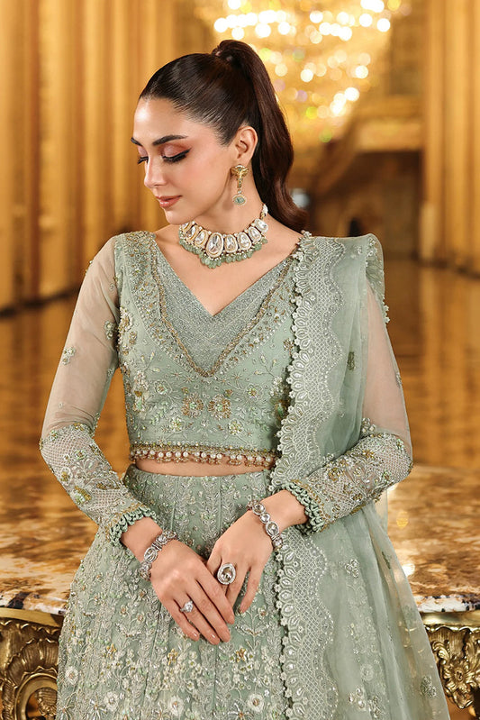 Elaf - Stardom Formal Handwork Collection - ESH-03 LIME LIGHT - Unstitched