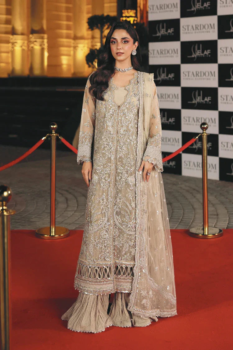 Elaf - Stardom Formal Handwork Collection - ESH-08 STARDUST - Unstitched