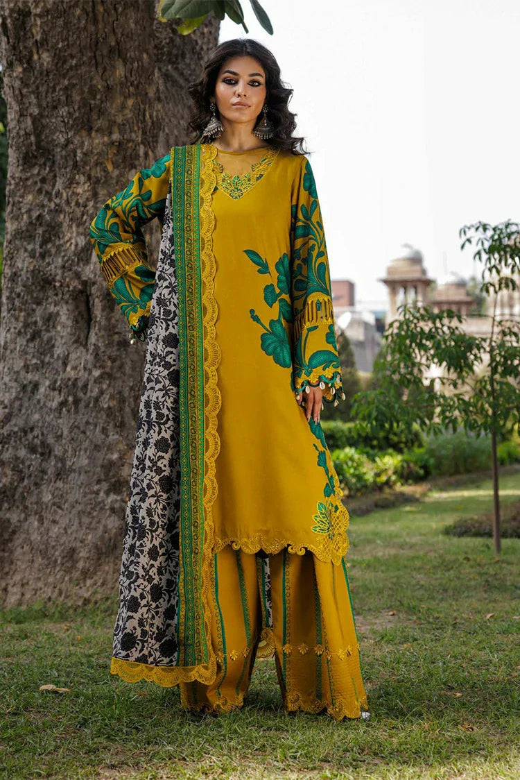 Charizma - Combination Embroidered Linen Collection Vol 2 - CCW6-11 - Unstitched