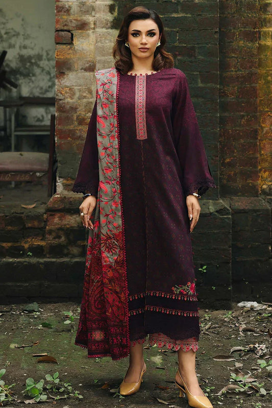 Charizma - Combination Embroidered Linen Collection Vol 2 - CCW6-17 - Unstitched