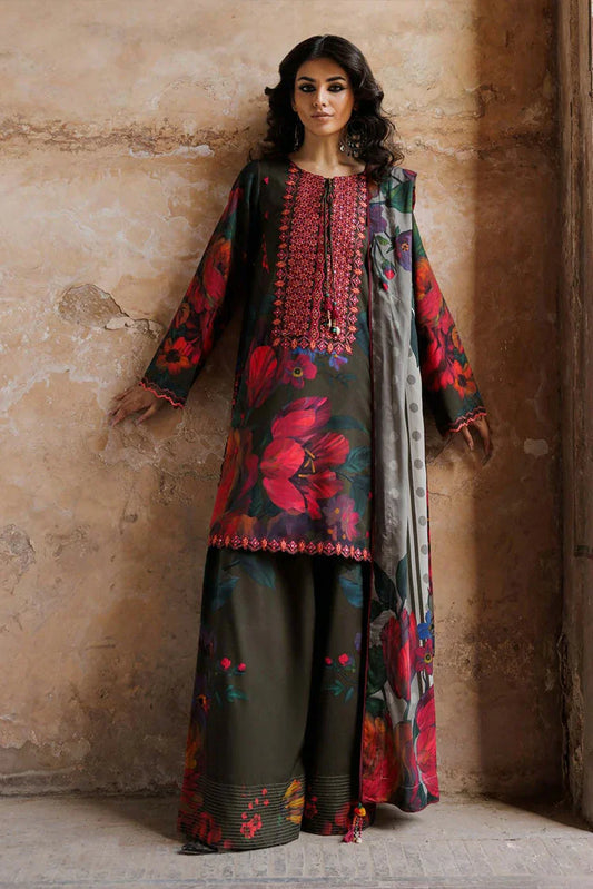 Charizma - Combination Embroidered Linen Collection Vol 2 - CCW6-18 - Unstitched
