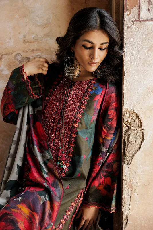 Charizma - Combination Embroidered Linen Collection Vol 2 - CCW6-18 - Unstitched