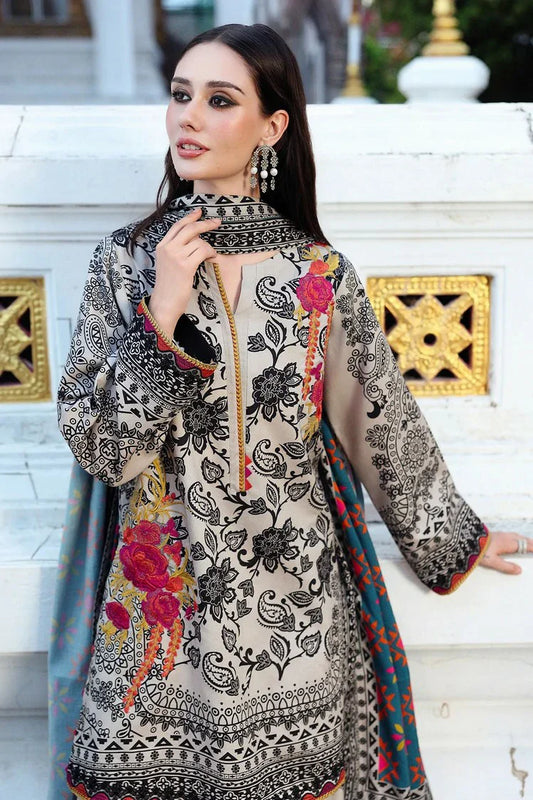 Charizma - Combination Embroidered Linen Collection Vol 2 - CCW6-19 - Unstitched