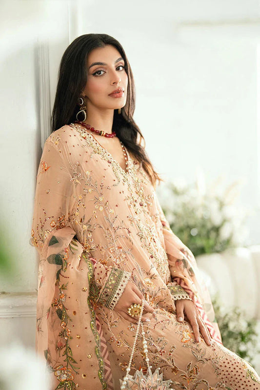 Mushq - Shaam Shandar Chiffon Collection - Tarannum MUNCH250104U - Unstitched