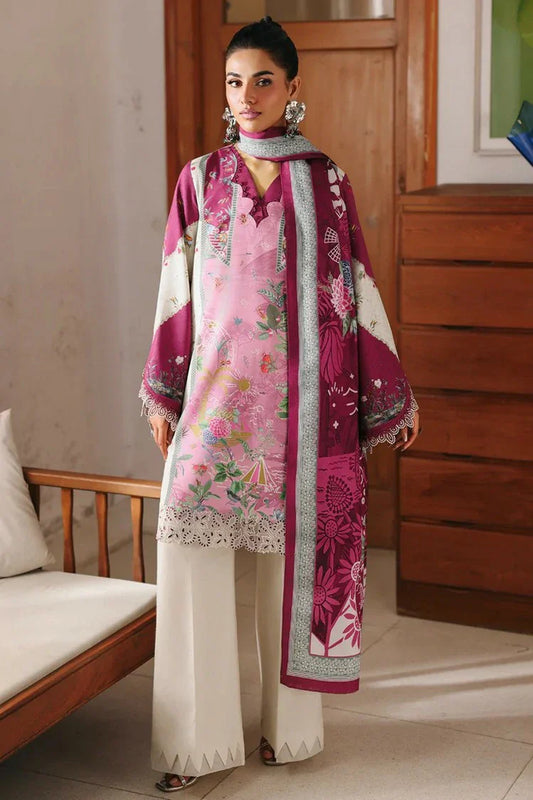 Qalamkar - Qprints Fall Collection - QW-10 (B) KENNA - Unstitched