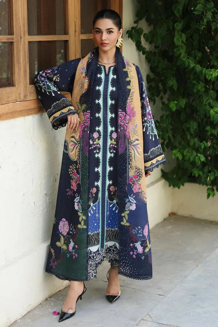 Qalamkar - Qprints Fall Collection - QW-04 (A) ALLAN - Unstitched