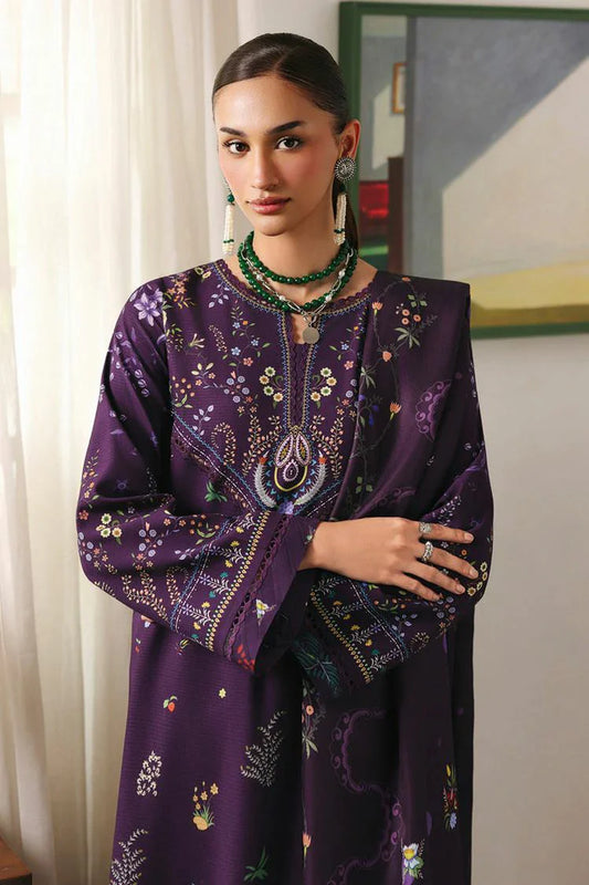 Qalamkar - Qprints Fall Collection - QW-05 (A) ELIAN - Unstitched