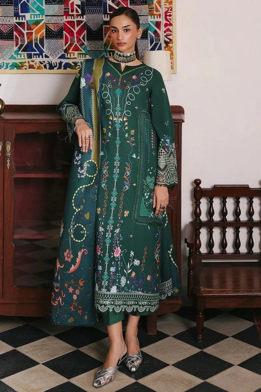 Qalamkar - Qprints Fall Collection - QW-06 (A) KARLA - Unstitched