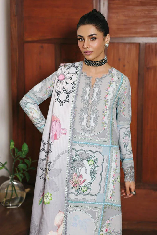 Qalamkar - Qprints Fall Collection - QW-08 (A) MARLA - Unstitched