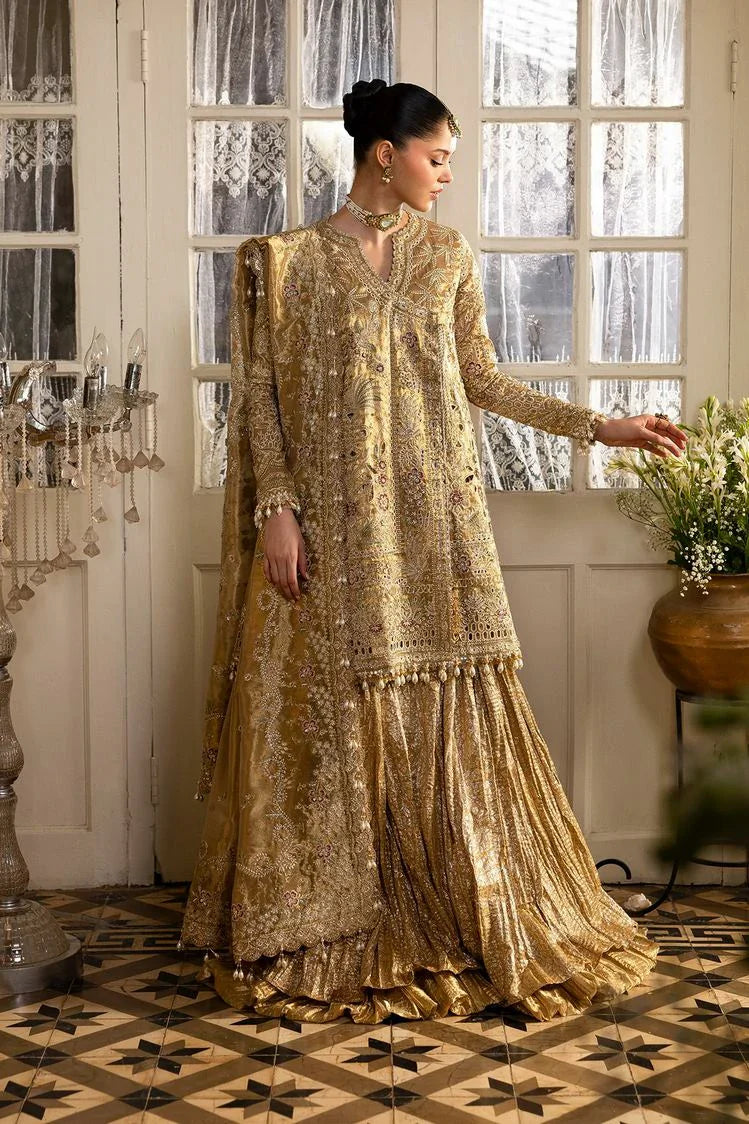 Afrozeh - Dastaan Goi Festive Collection - 1073-Goldveil - Unstitched
