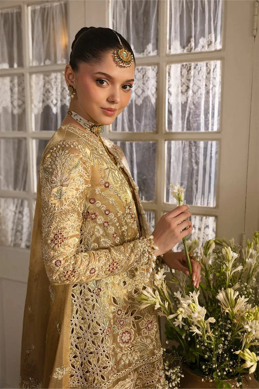 Afrozeh - Dastaan Goi Festive Collection - 1073-Goldveil - Unstitched