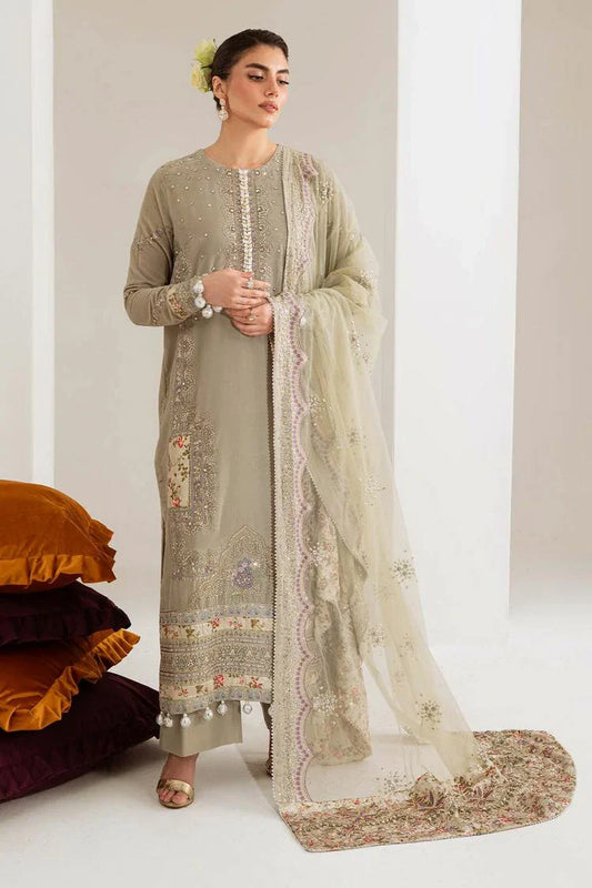 Nureh - Maya Embroidered Velvet Collection Vol 2 - NW-111 - Unstitched