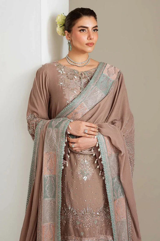 Nureh - Maya Embroidered Velvet Collection Vol 2 - NW-112 - Unstitched