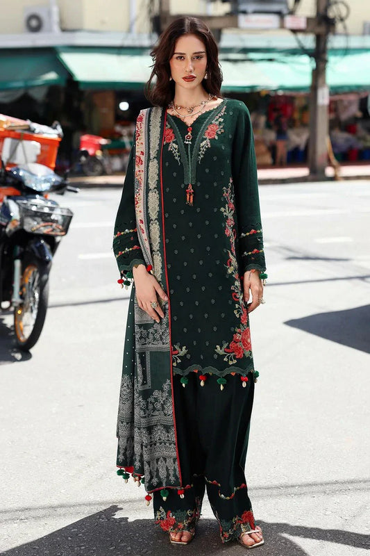 Charizma - Poshima Embroidered Peach Leather Collection Vol 1 - PSW5-04 - Unstitched
